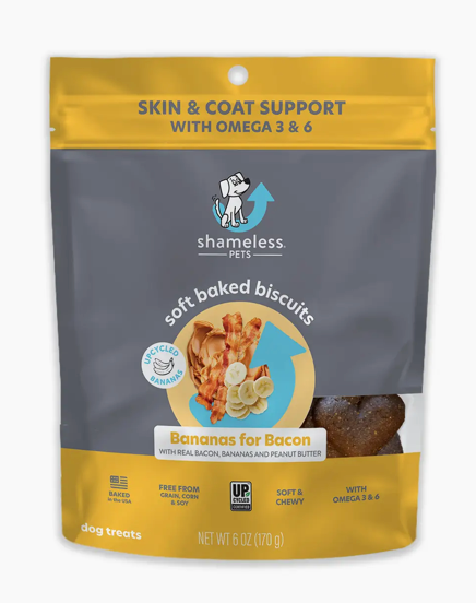 Soft Baked dog treats by Shameless Pets Paws Up pet supplies