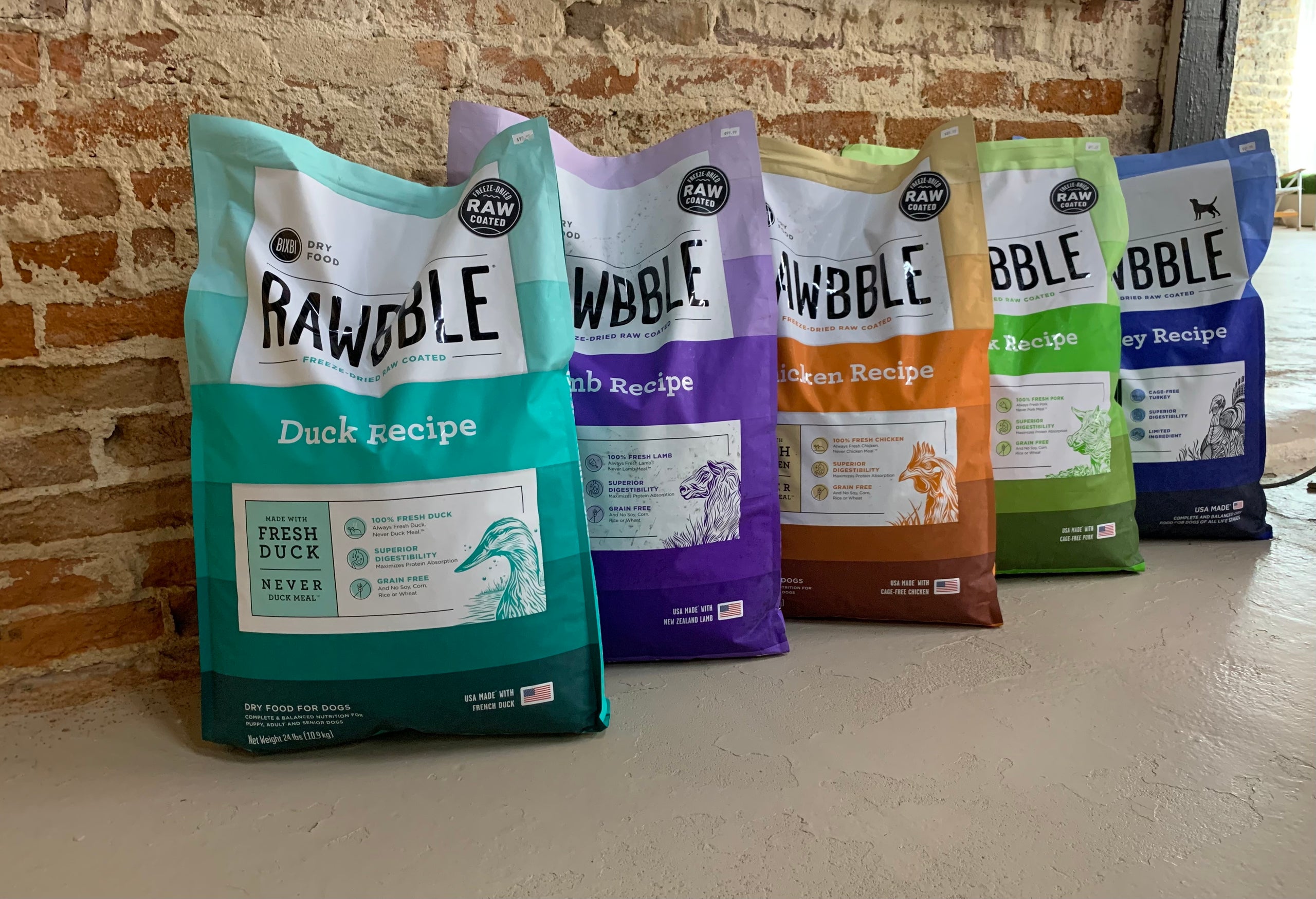 BIXBI Rawbble Dry Food Optimal Nutrition Quality Ingredients and Affordability Waukon Iowa Paws Up pet supplies